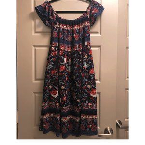Target Knox Rose Maxi off-shoulder dress